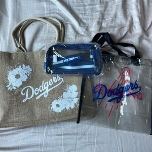 Lot of (3) Dodgers Bags